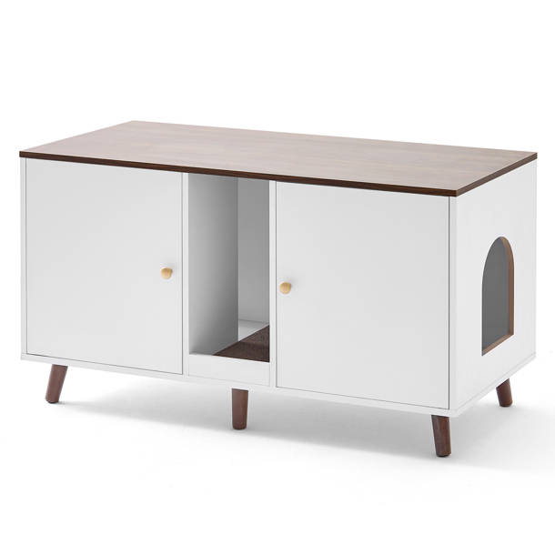 Tucker Murphy Pet™ Hales Litter Box Enclosure & Reviews Wayfair